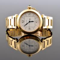 18K Gold Cartier PASHA Estate Watch - Sold for $11,520 on 11-09-2023 (Lot 1031).jpg
